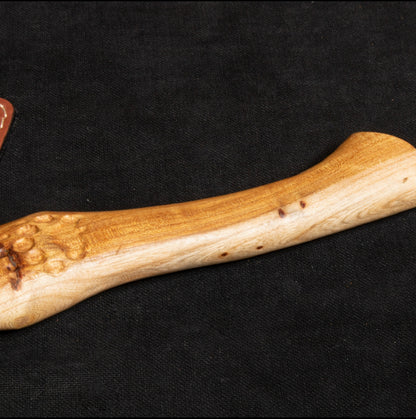 Kam Knife Ayı Pençesi Desenli Kamp Baltası Dövme Çelik