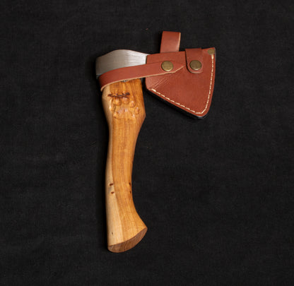 Kam Knife Ayı Pençesi Desenli Kamp Baltası Dövme Çelik