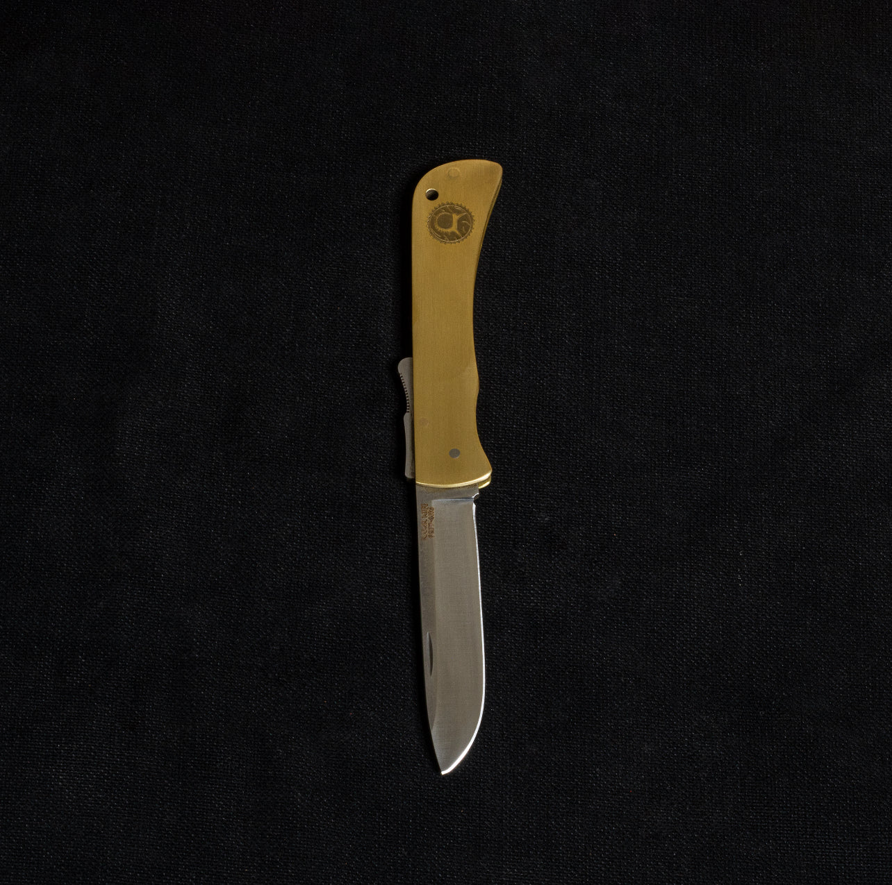 Sırttan Kilitli  Pirinç Çakı - ‎PR77 - 4116