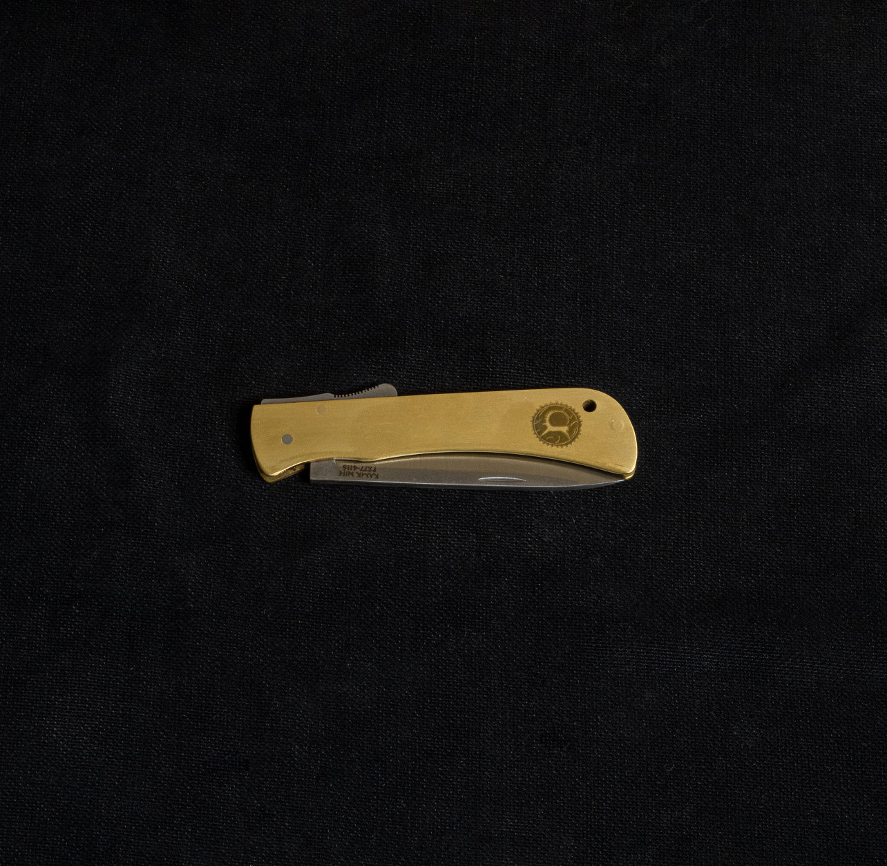 Sırttan Kilitli  Pirinç Çakı - ‎PR77 - 4116