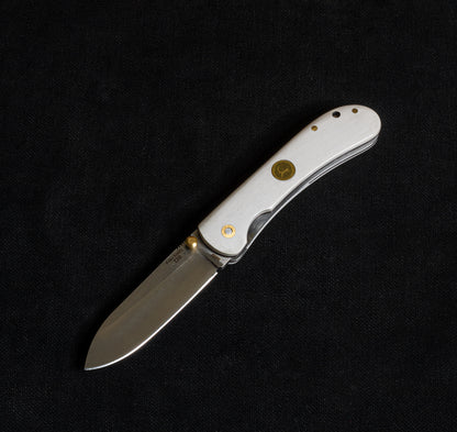 Internal Lock Tactical Pocket Knife White - T20 N690