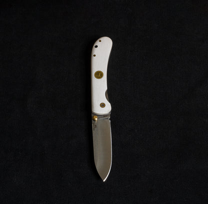 Internal Lock Tactical Pocket Knife White - T20 N690
