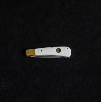 Yaylı Cep Çakısı Beyaz - Klasik -4116