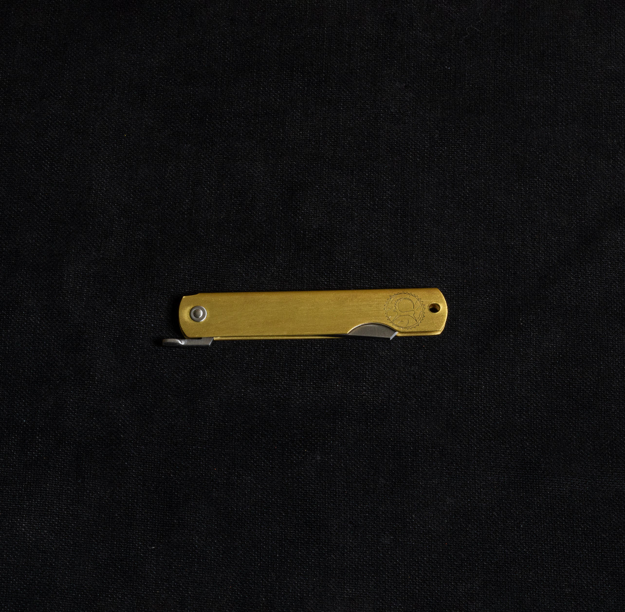 Higo Brass Pocket Knife
