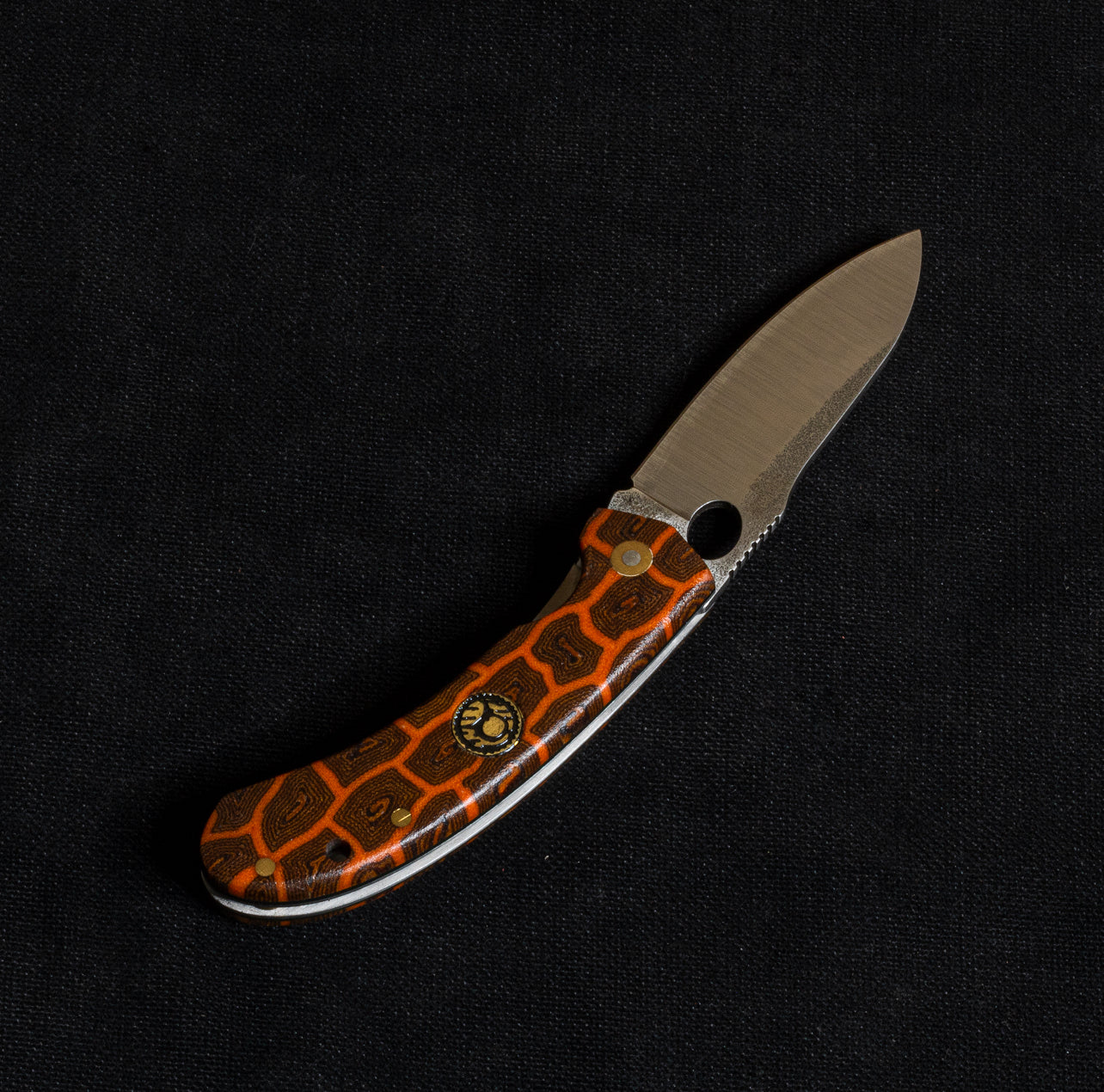 İçten Kilitli  Tactical Çakı G-Mikarta Turuncu  - T10-N690