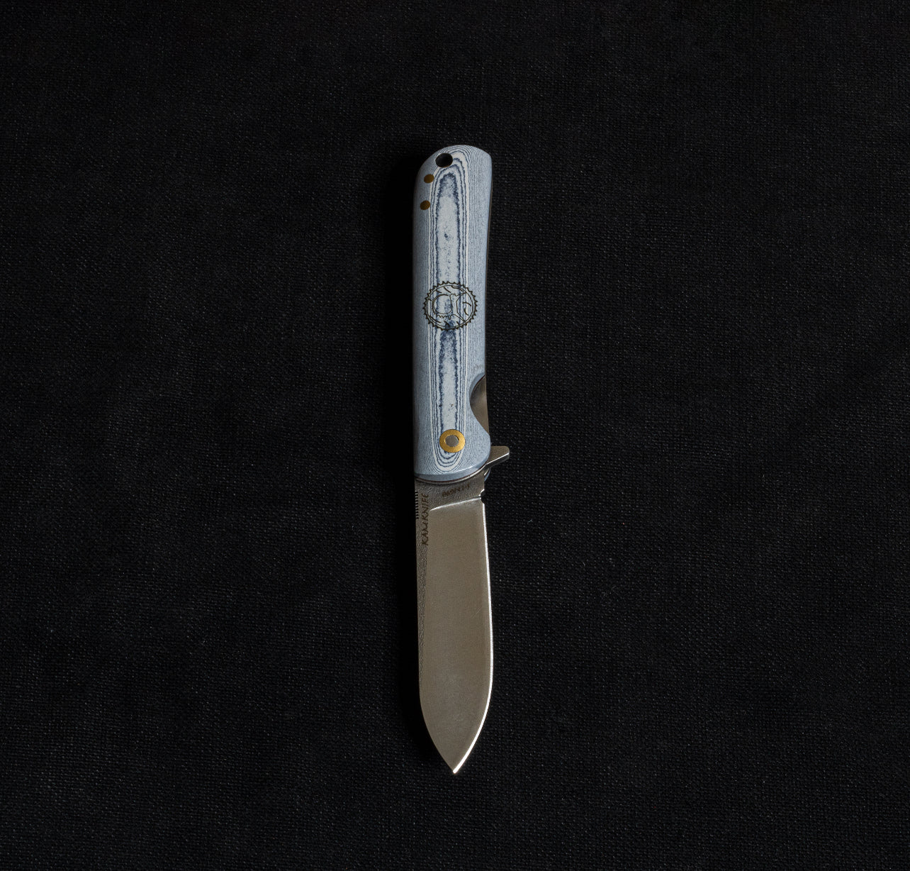 İçten Kilitli Rulmanlı Tactical Çakı Jean Desen  Kompakt Mikarta Kabza -  S1 - N690