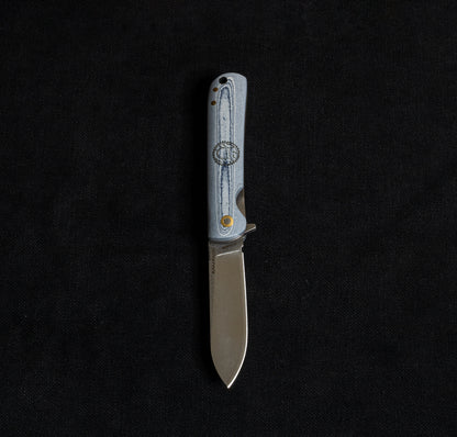 İçten Kilitli Rulmanlı Tactical Çakı Jean Desen  Kompakt Mikarta Kabza -  S1 - N690