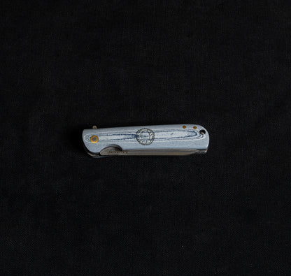 İçten Kilitli Rulmanlı Tactical Çakı Jean Desen  Kompakt Mikarta Kabza -  S1 - N690