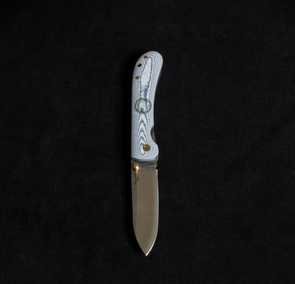 İçten Kilitli Rulmanlı Tactical Çakı Jean (Kot) Desenli  - T20 - N690