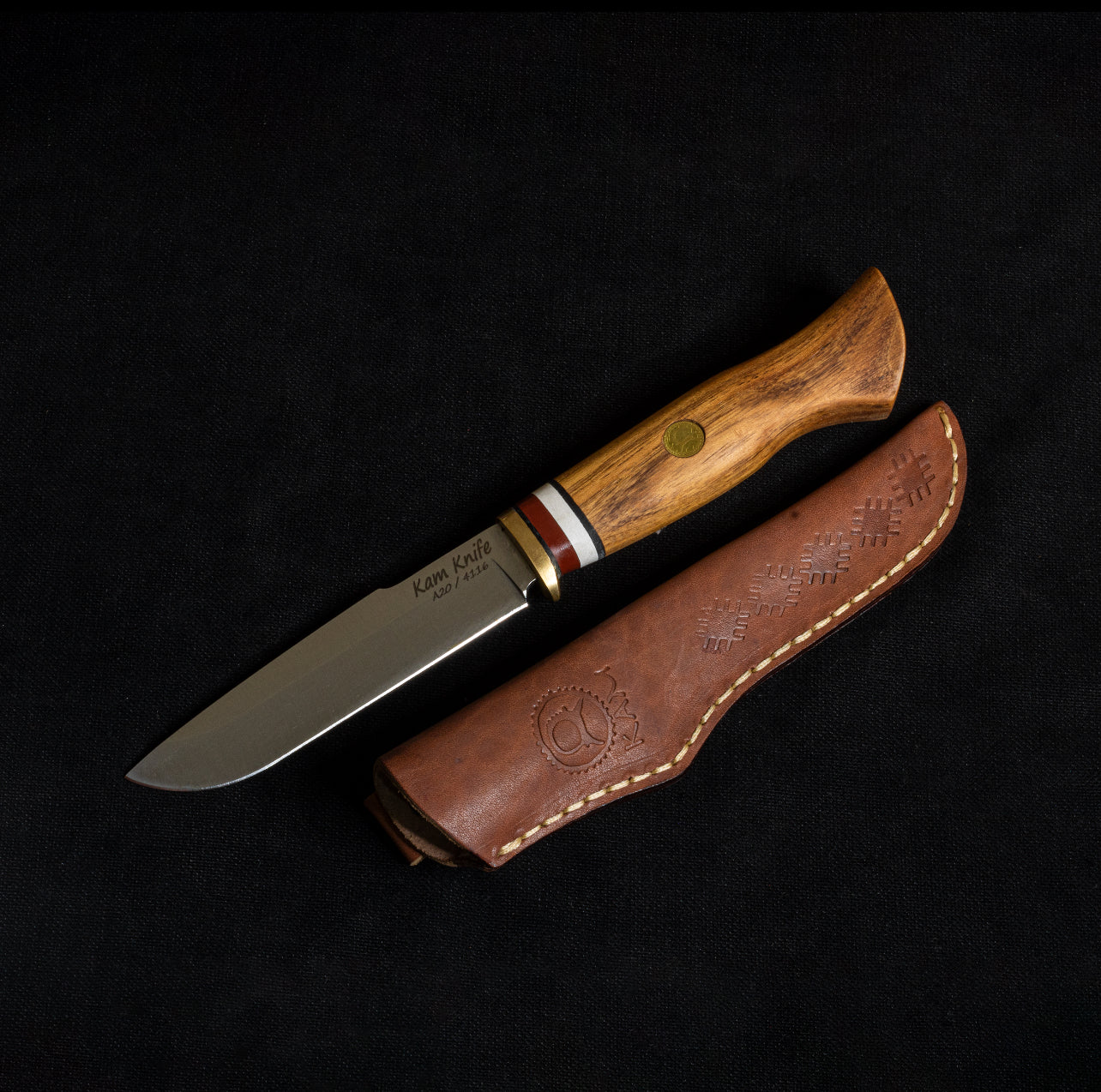 Pirinç Balçaklı Bıçak Akasya - A20 - 4116