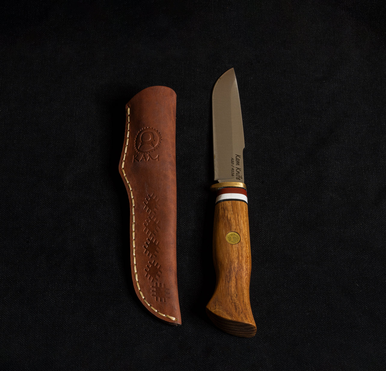 Pirinç Balçaklı Bıçak Akasya - A20 - 4116