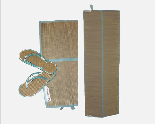 AndOutdoor Plaj Hasırı 60X180 cm Terlikli