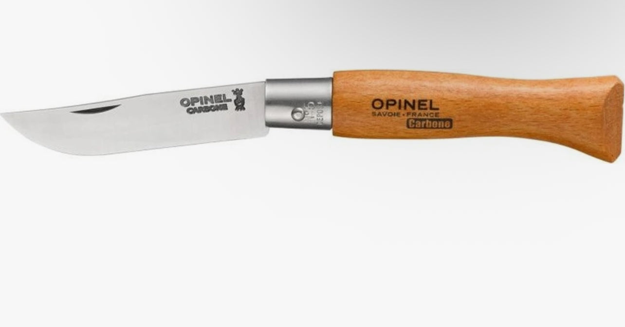 Opinel No 5 Ahşap Saplı Karbon Çelik Çakı