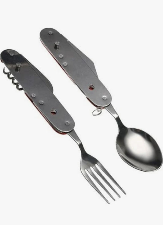 Nurgaz NGKKCT-S Katlanır Kaşık Çatal Tirbuşon