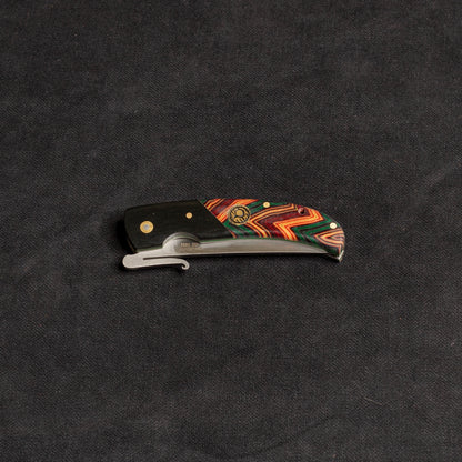 İçten Kilitli Çakı G-Mikarta Siyah  - KOÇ - N690