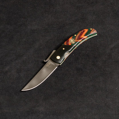 İçten Kilitli Çakı G-Mikarta Siyah  - KOÇ - N690