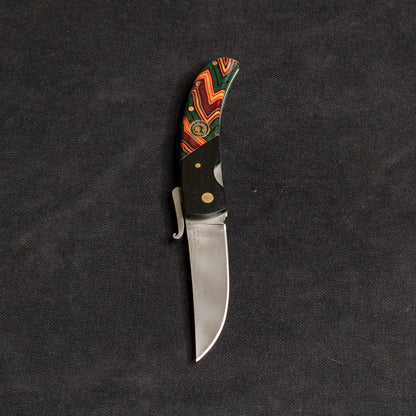 İçten Kilitli Çakı G-Mikarta Siyah  - KOÇ - N690