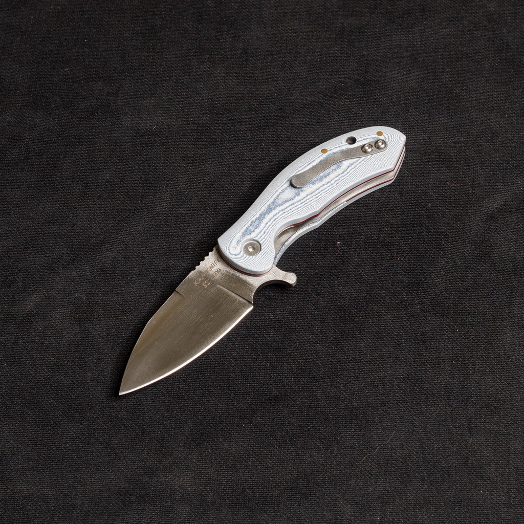 İçten Kilitli  Klipsli Rulmanlı Tactical Çakı Jean Desen  Kompakt Mikarta Kabza -  S2 - N690