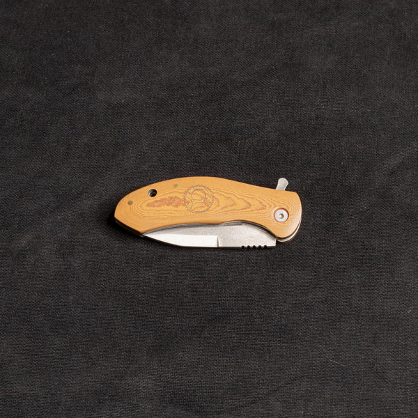 İçten KilitliKlipsli Rulmanlı Tactical Çakı CevizKompakt Mikarta Kabza -S2 - N690