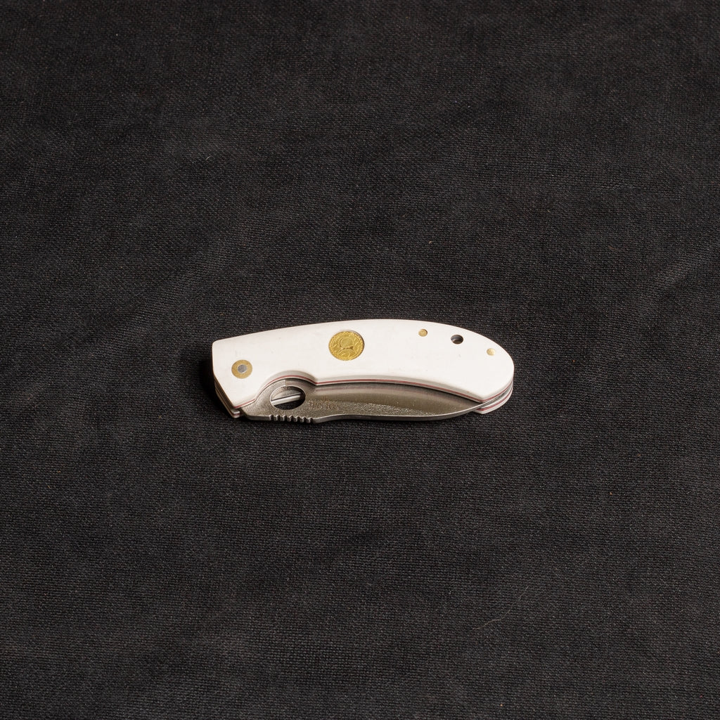 Internal Lock Tactical Pocket Knife White - T10 N690