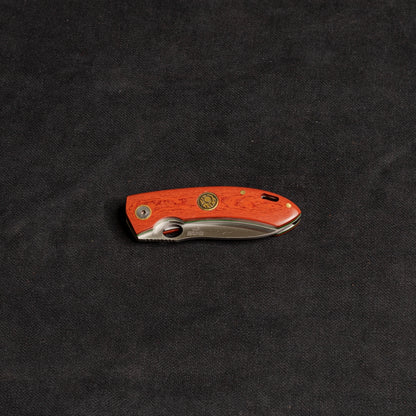 Internal Lock Tactical Pocket Knife Red - T10 4116