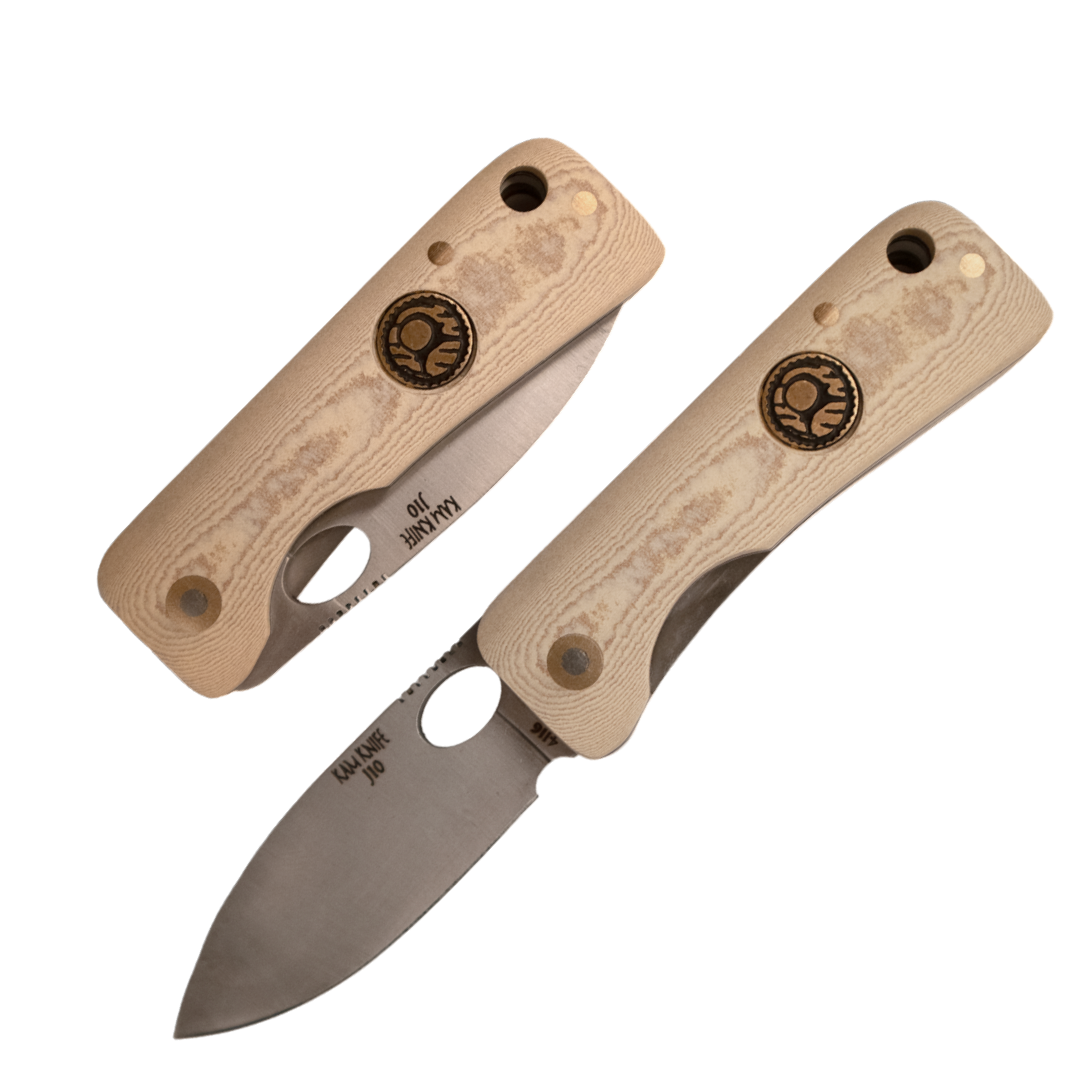 Meşe Mikarta İçten Kilitli Çakı - Dayanıklı 4116 J10