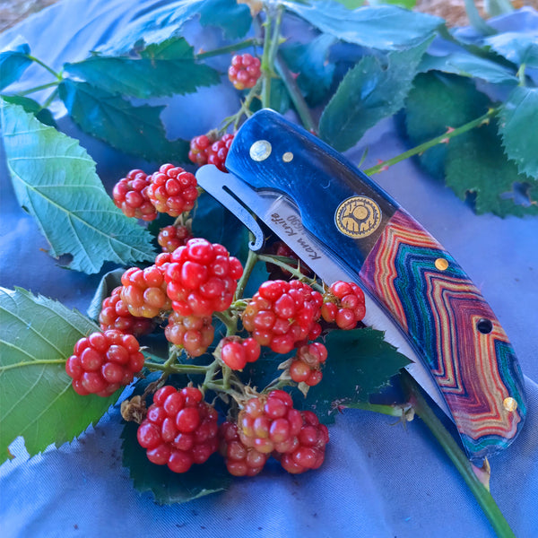 İçten Kilitli Çakı G-Mikarta/Siyah - KOÇ-N690