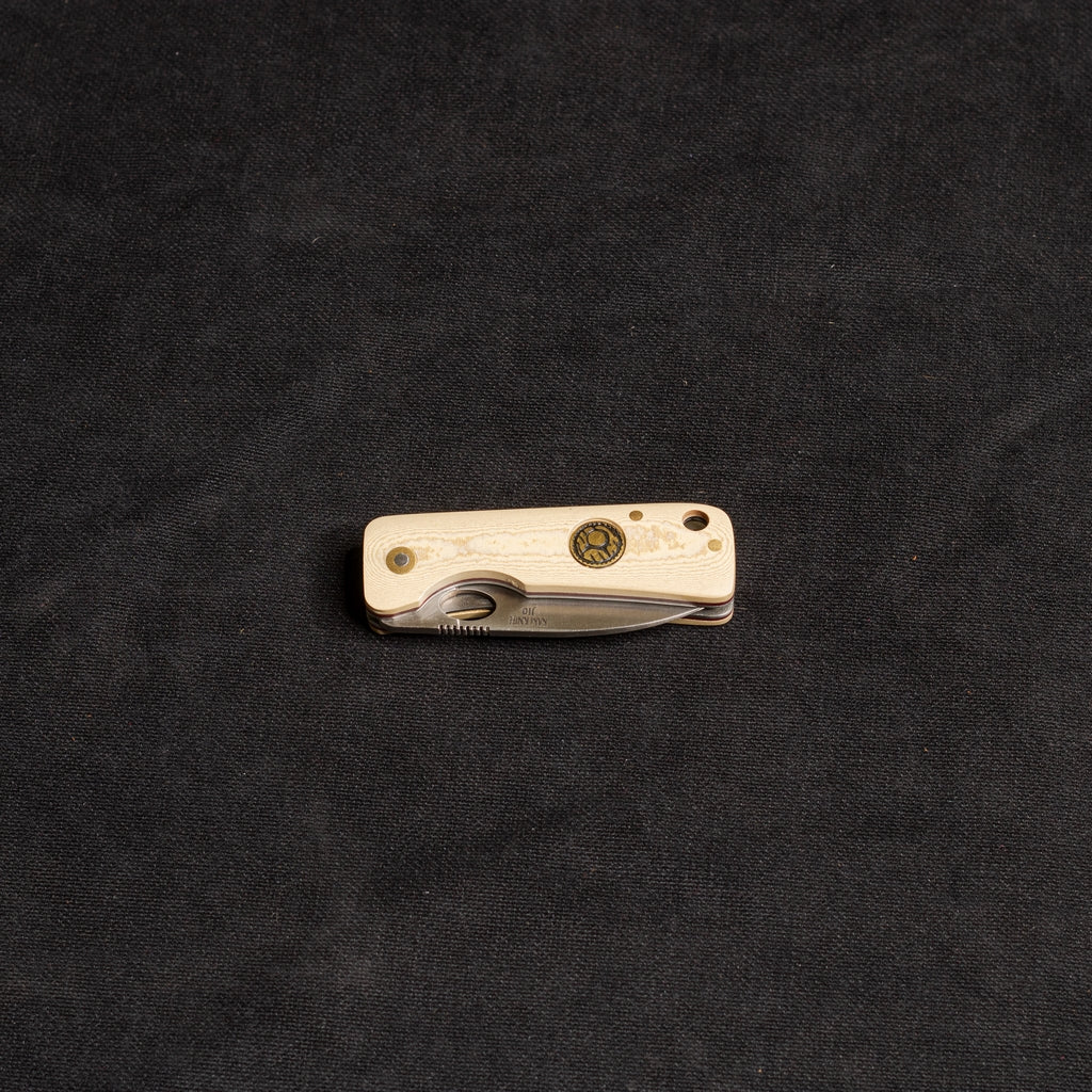 Meşe Mikarta İçten Kilitli Çakı J10 - 4116