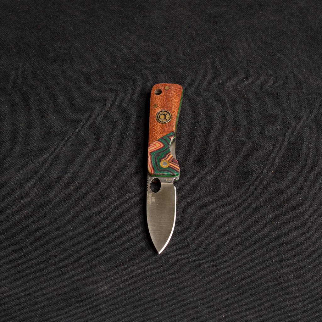 Paduk G-Mikarta İçten Kilitli Çakı  J10-D2