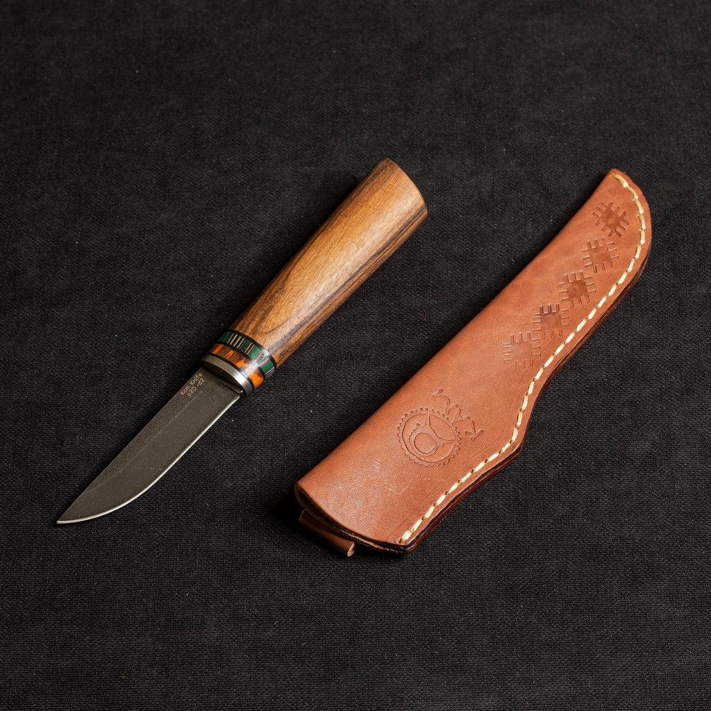 Puukko Av, Balıkçılık ve Kamp Bıçağı KÖK CEVİZ - P20- D2