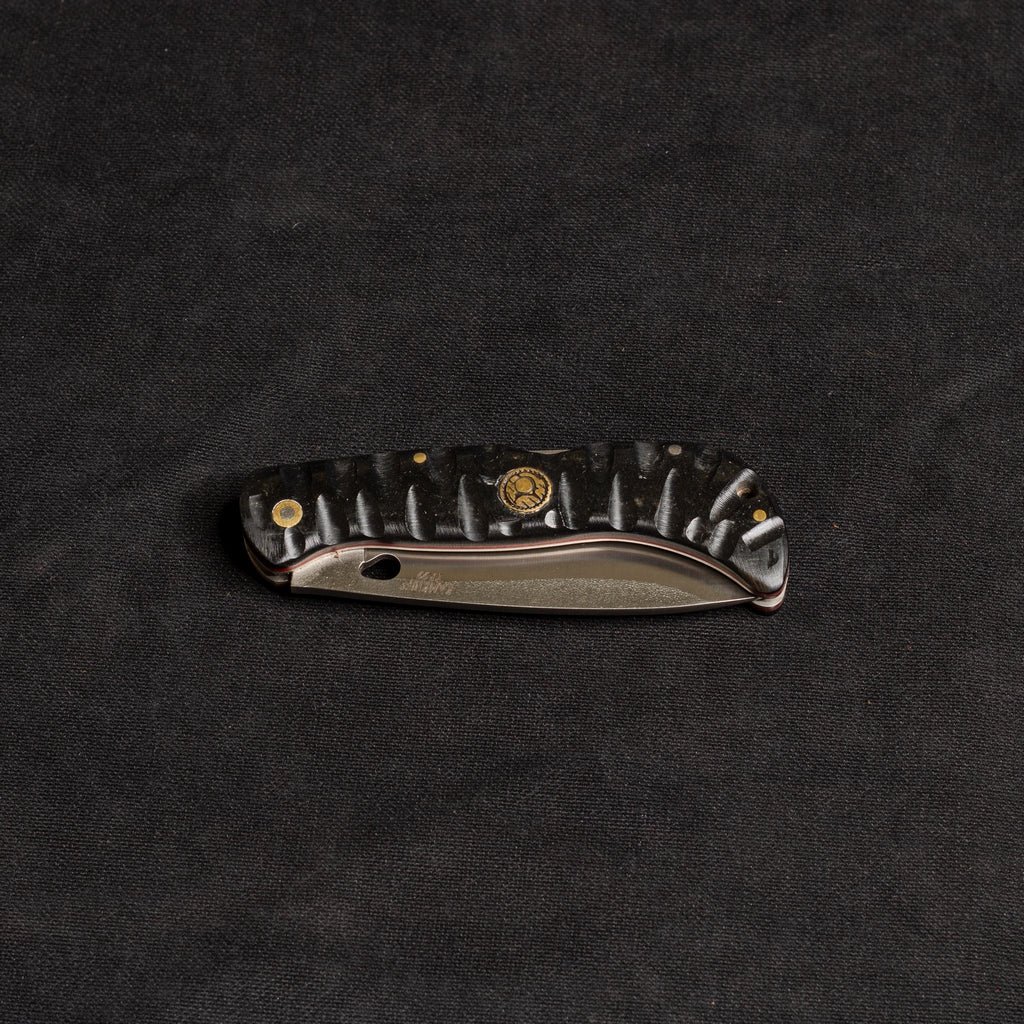 Sırttan Kilitli Büyük Boy Çakı Siyah - TR99 - N690