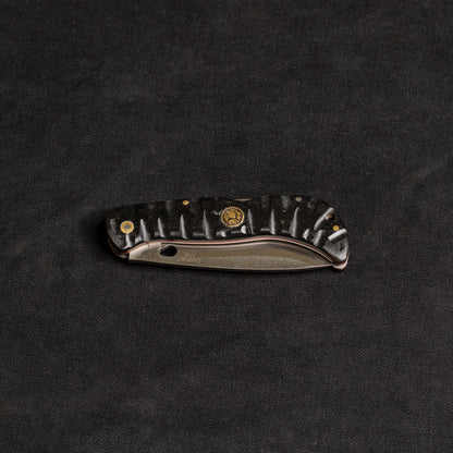 Sırttan Kilitli Büyük Boy Çakı Siyah - TR99 - N690