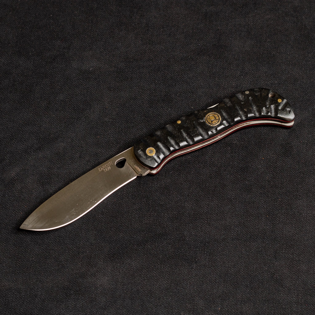 Sırttan Kilitli Büyük Boy Çakı Siyah - TR99 - N690