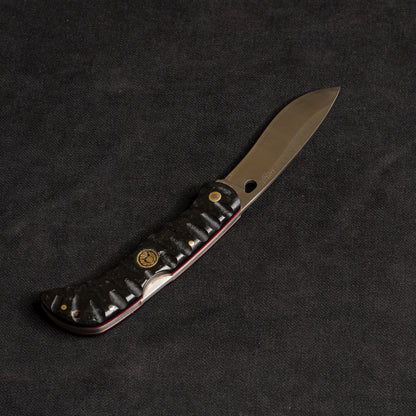 Sırttan Kilitli Büyük Boy Çakı Siyah - TR99 - N690