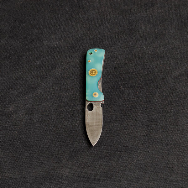 Turkuaz Mikarta İçten Kilitli Rulmanlı ÇakıJ10 - N690