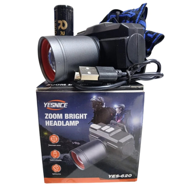 YESNICE zoom bright headlamp