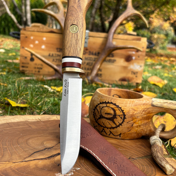 Pirinç Balçaklı Bıçak Akasya - A20 - 4116