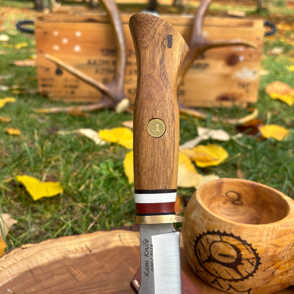 Pirinç Balçaklı Bıçak Akasya - A20 - 4116