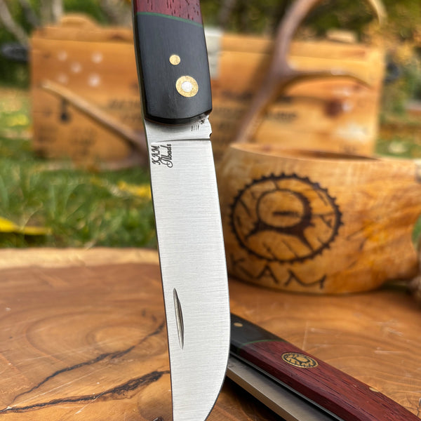 İlbadı Çakısı Paduk Siyah - Kızıl -4116