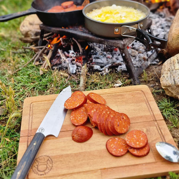 Şef Bıçağı ve Kesme Tahtası