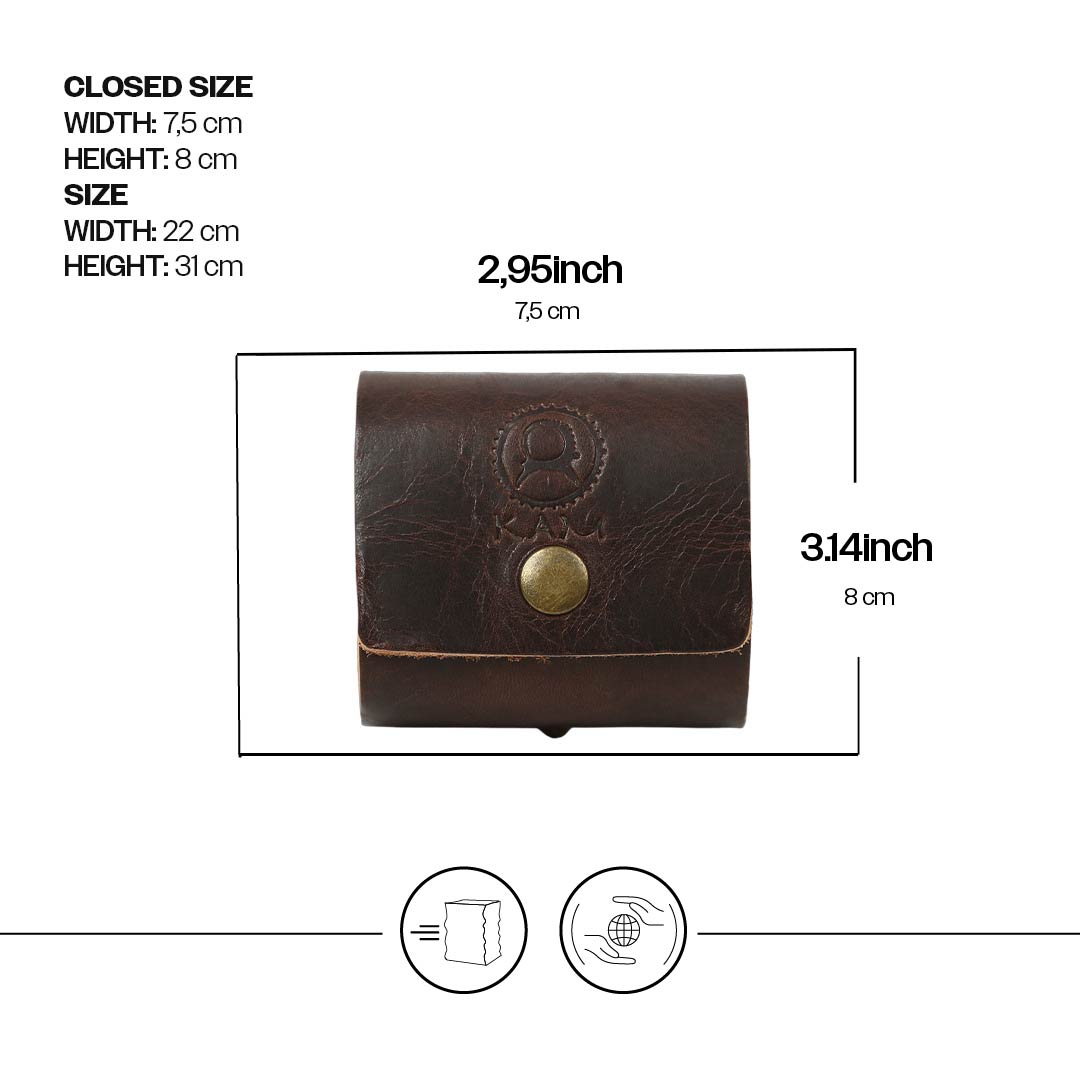 Kam Knife Orman Kesesi: Doğa Maceralarınız İçin İdeal | Kam Knife Logolu