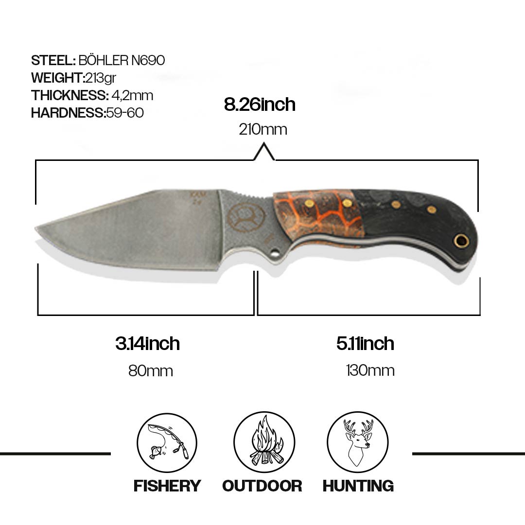 Tactical Kamp Bıçağı - Z9-N690