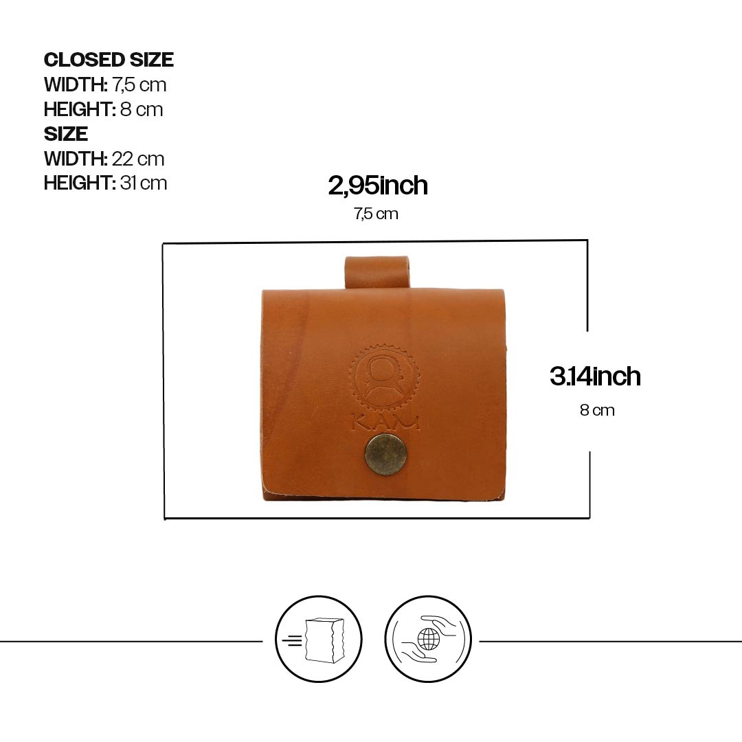 Kam Knife Orman Kesesi: Doğa Maceralarınız İçin İdeal | Kam Knife Logolu