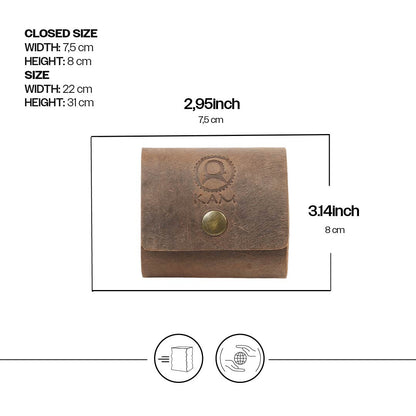 Kam Knife Orman Kesesi: Doğa Maceralarınız İçin İdeal | Kam Knife Logolu