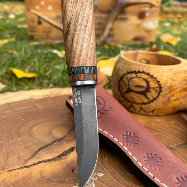 Puukko Av, Balıkçılık ve Kamp Bıçağı KÖK CEVİZ - P20- D2