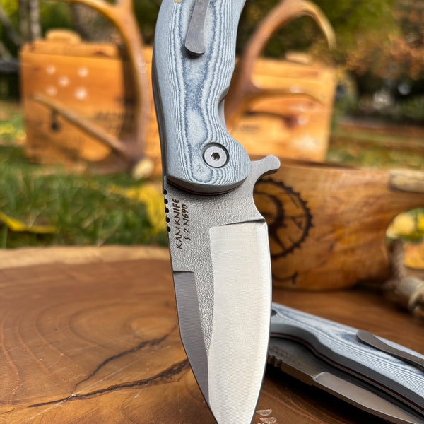 İçten KilitliKlipsli Rulmanlı Tactical Çakı Jean DesenKompakt Mikarta Kabza -S2 - N690