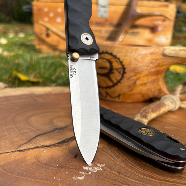 İçten Kilitli Tactical Çakı Siyah İşlemeli-T20 - 4116