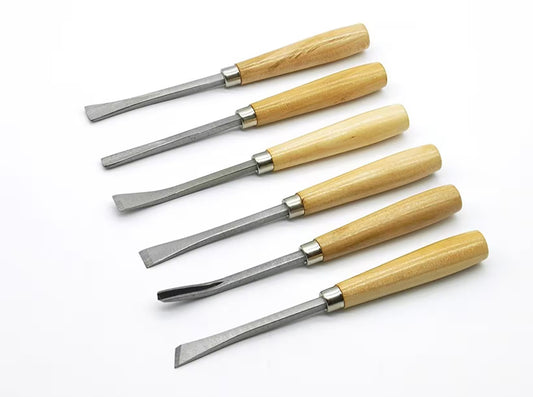 TİTİ AHŞAP OYMA SETİ 6 PARÇA